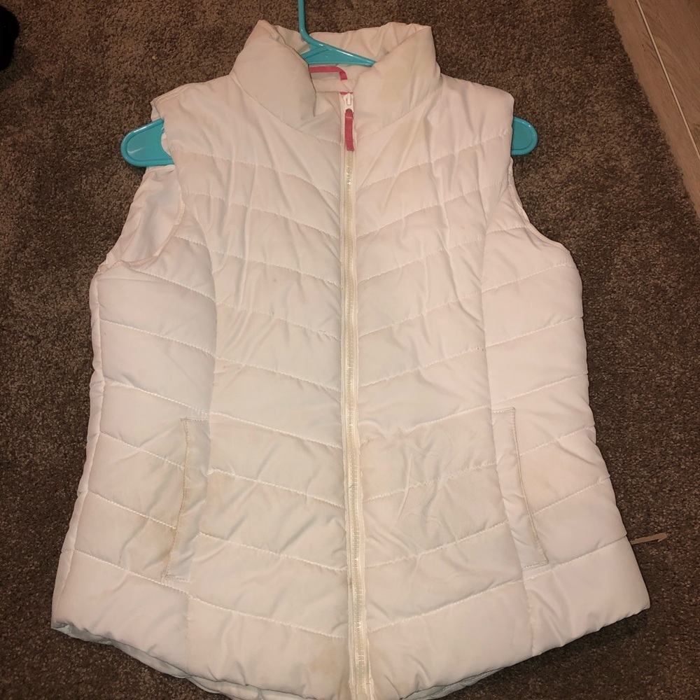 White Aeropostale Winter Vest